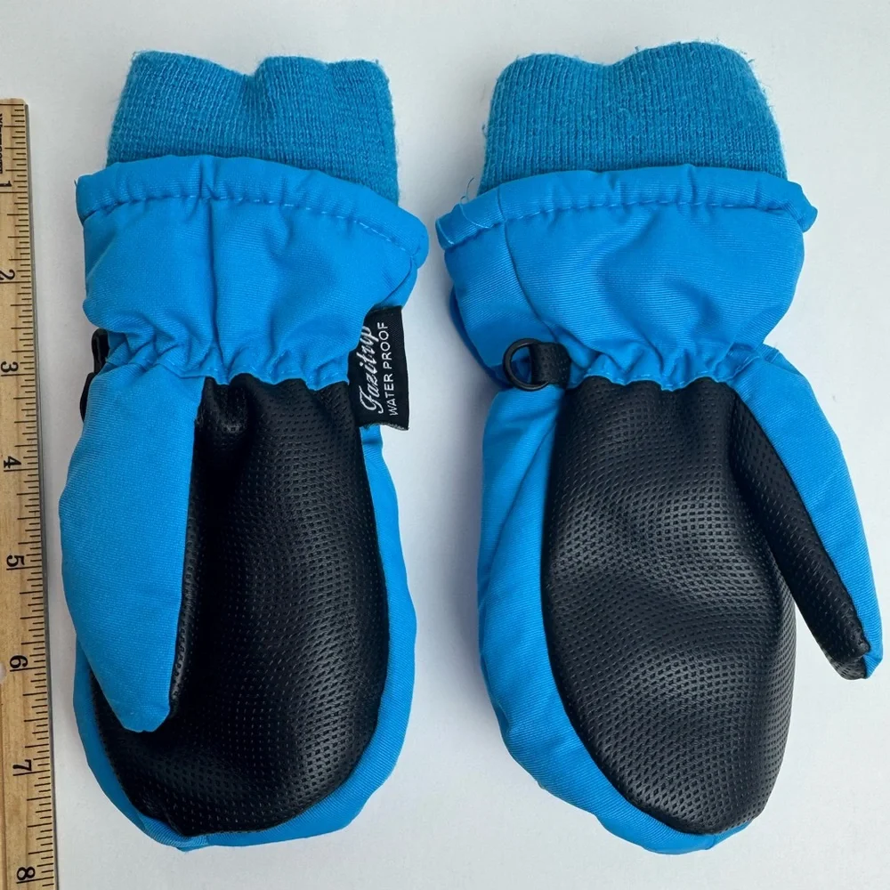 Fazitrip | Kids Snow Mittens | Blue | Size Small | Used